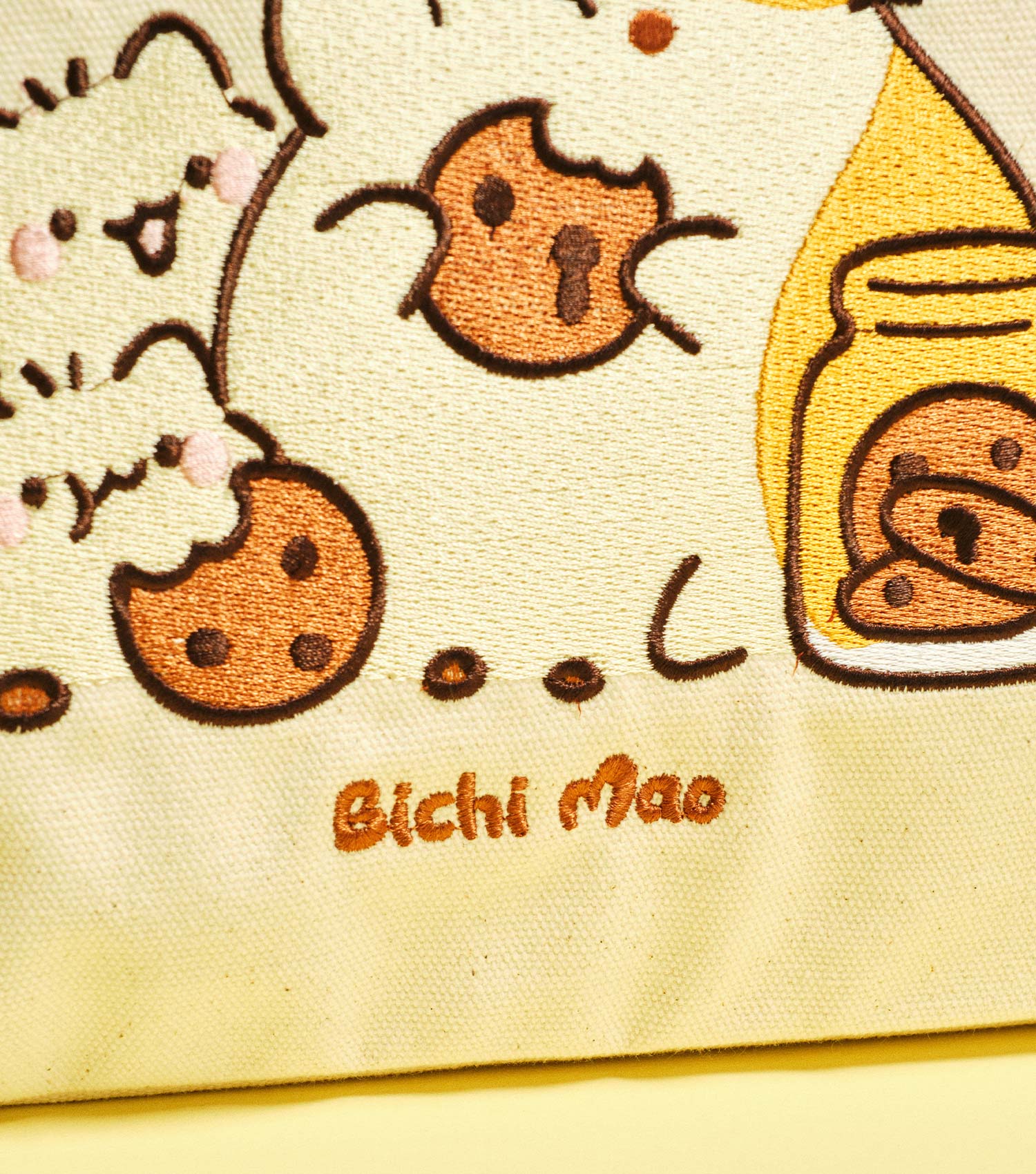 Bichi Mao 'Good Things Crumb To Those Who Wait'—Book Tote - Image 3