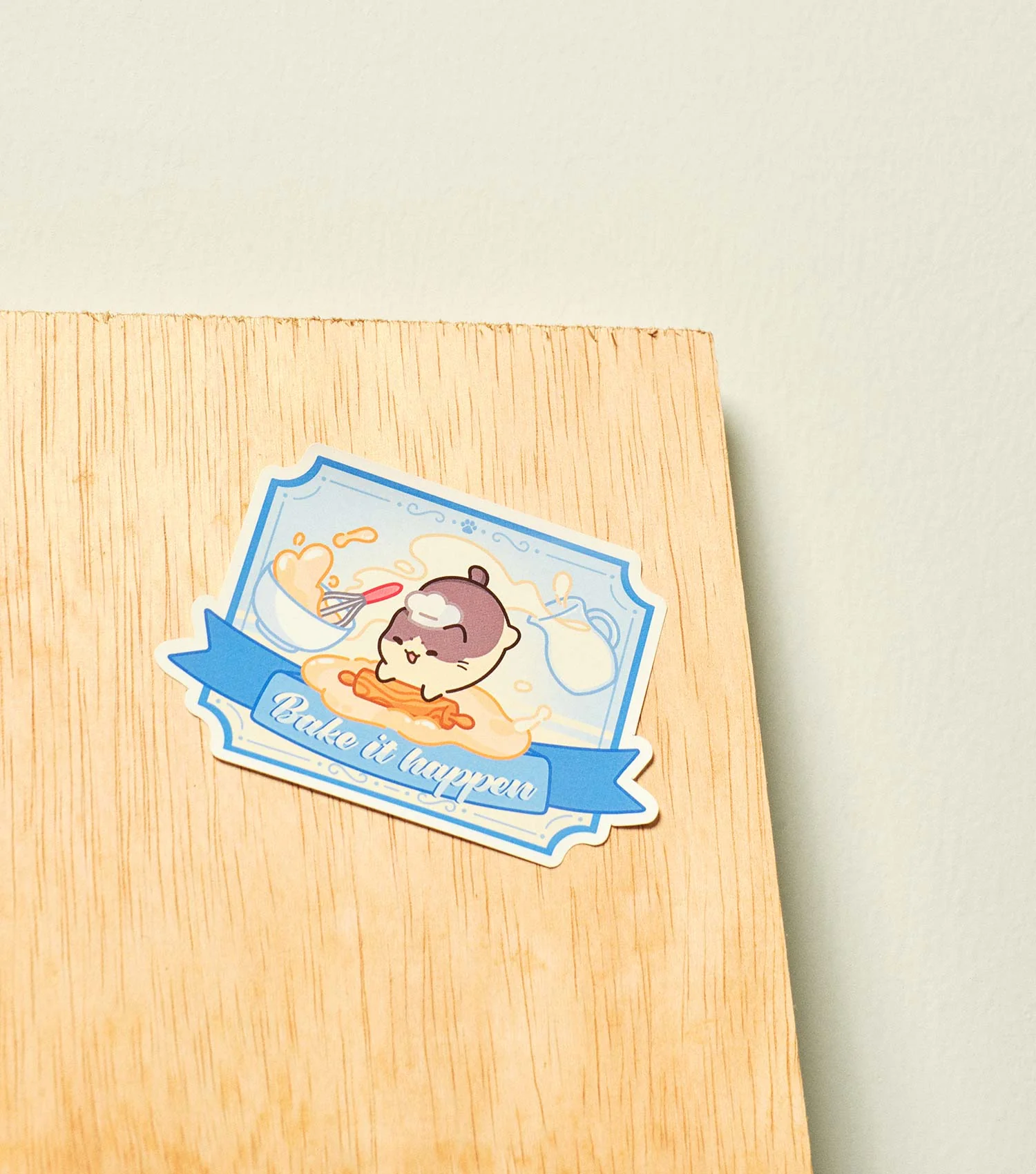 Bichi Mao 'Bake It Happen'—Sticker - Image 3