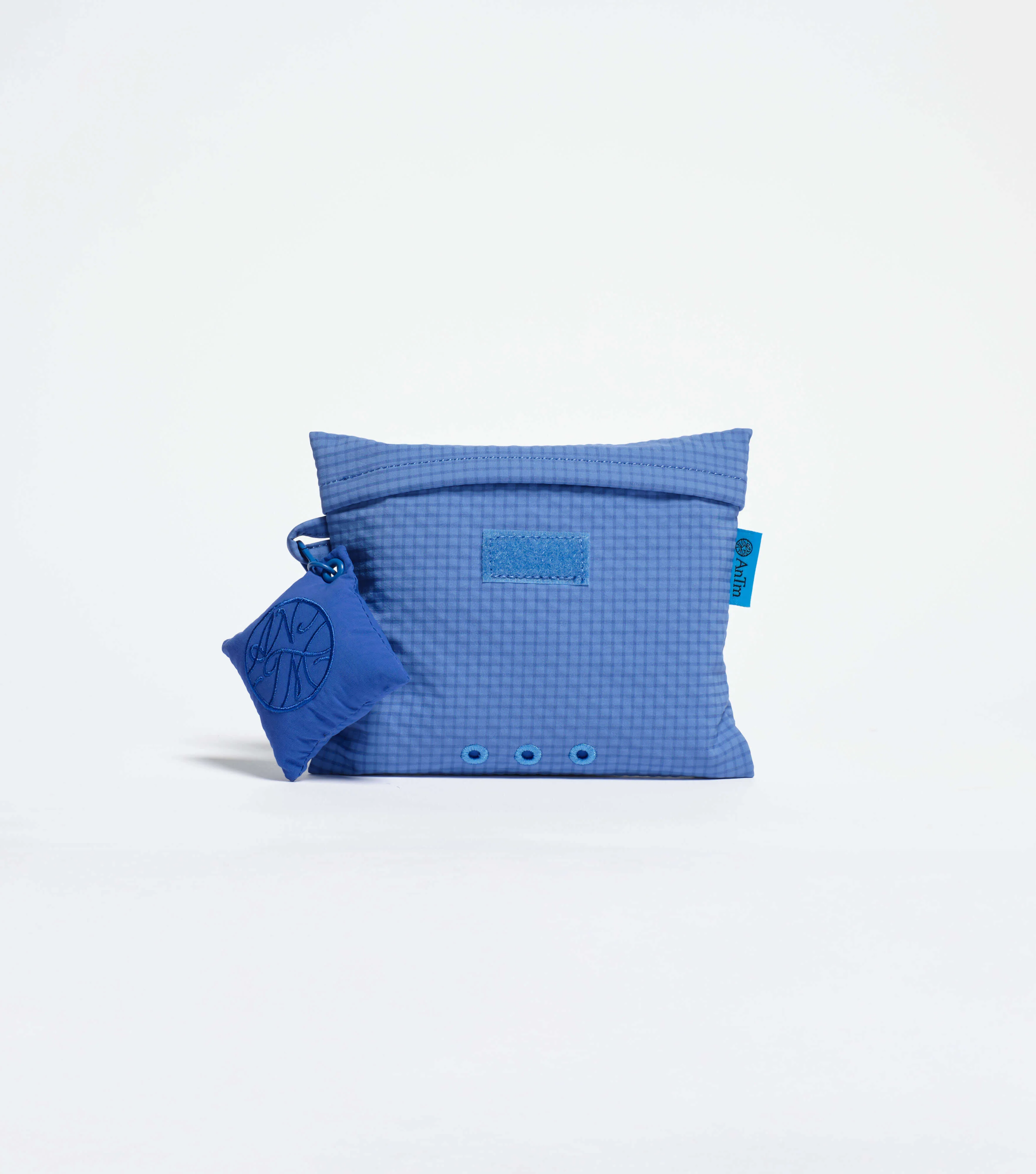 Checkered Cobalt—City Bag - Image 3