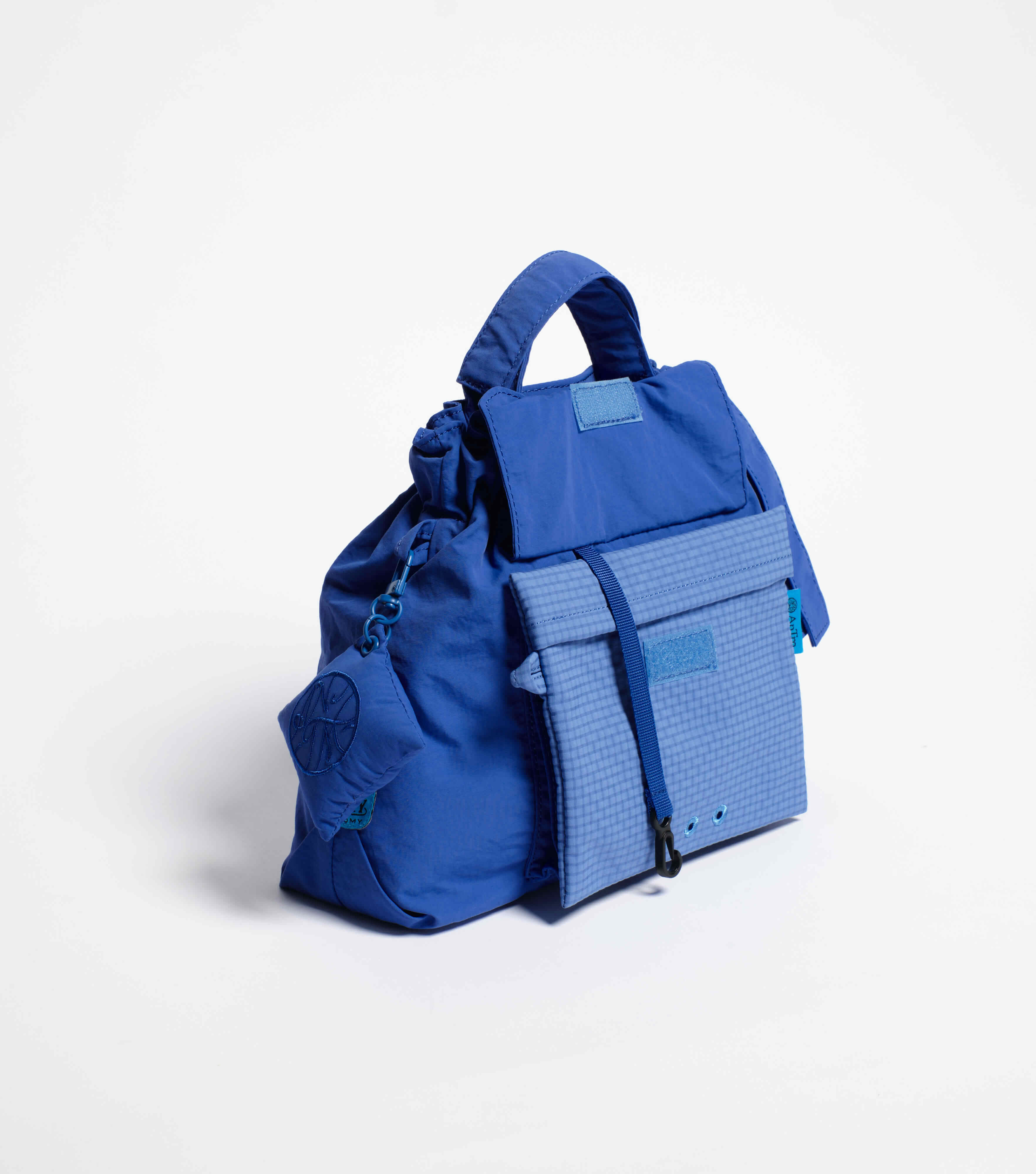 Checkered Cobalt—City Bag - Image 4