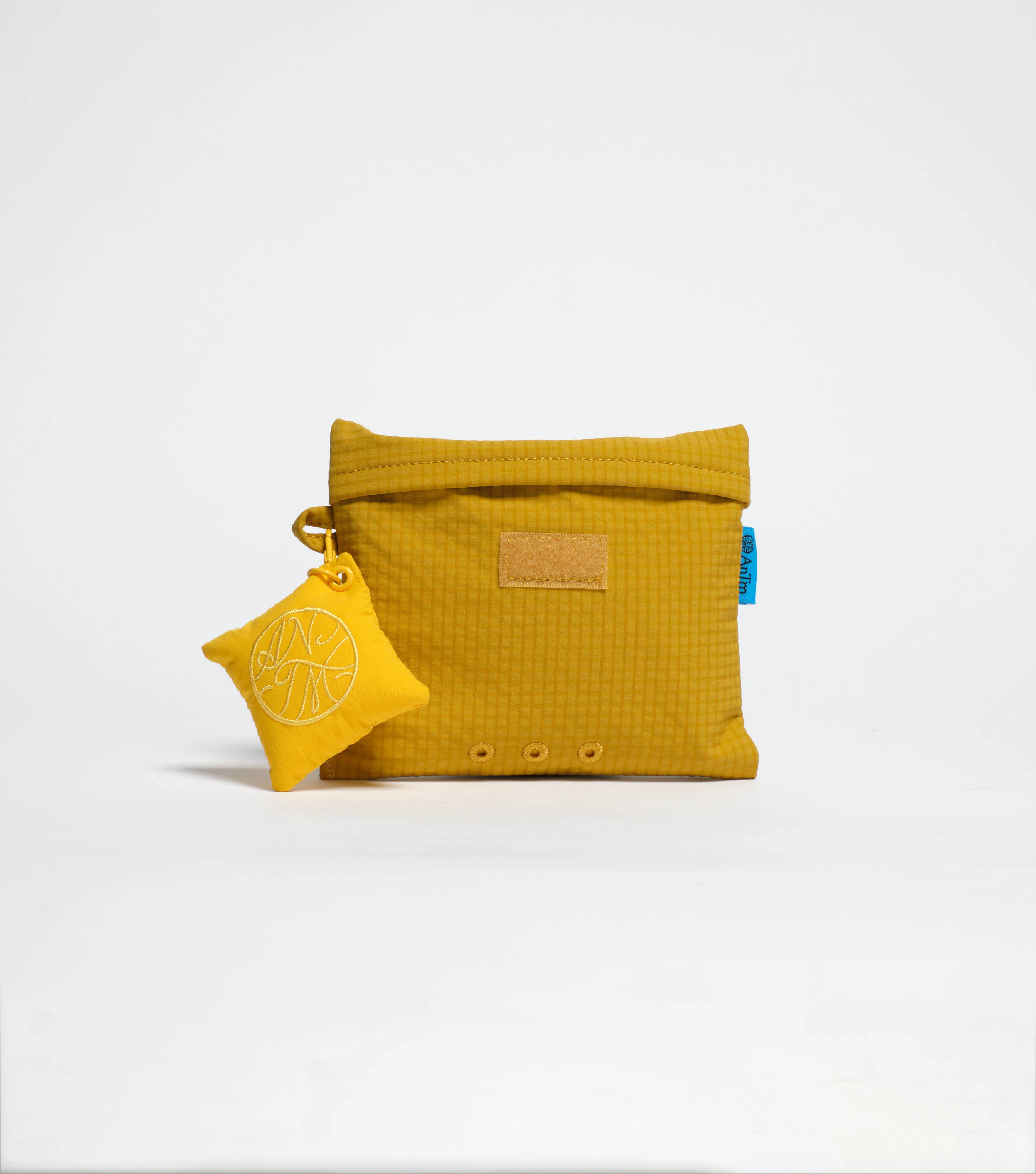 Checkered Mustard—City Bag - Image 3