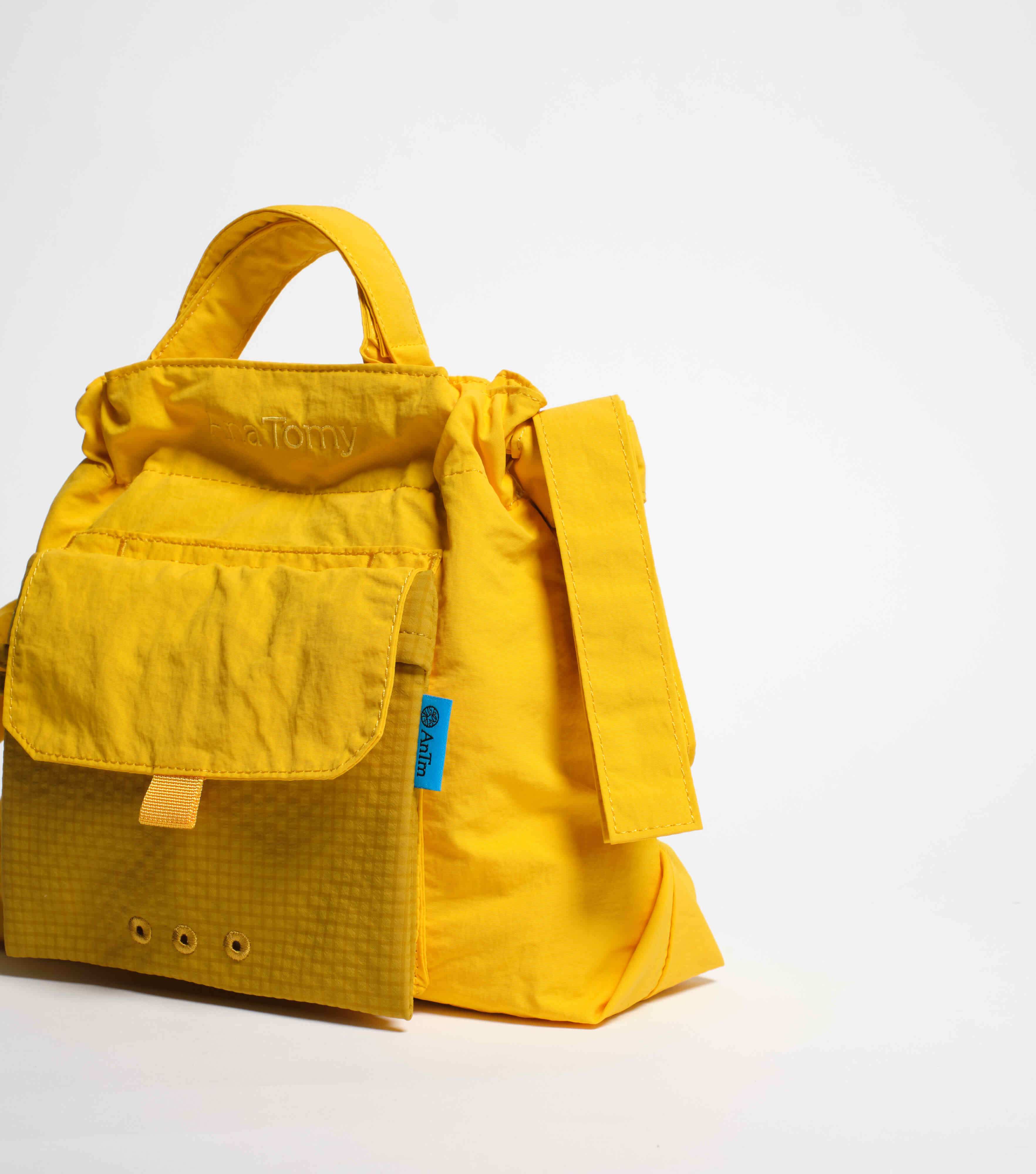 Checkered Mustard—City Bag - Image 5
