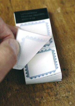 Classiky: Letterpress Label Book (Dark Blue) - Image 5