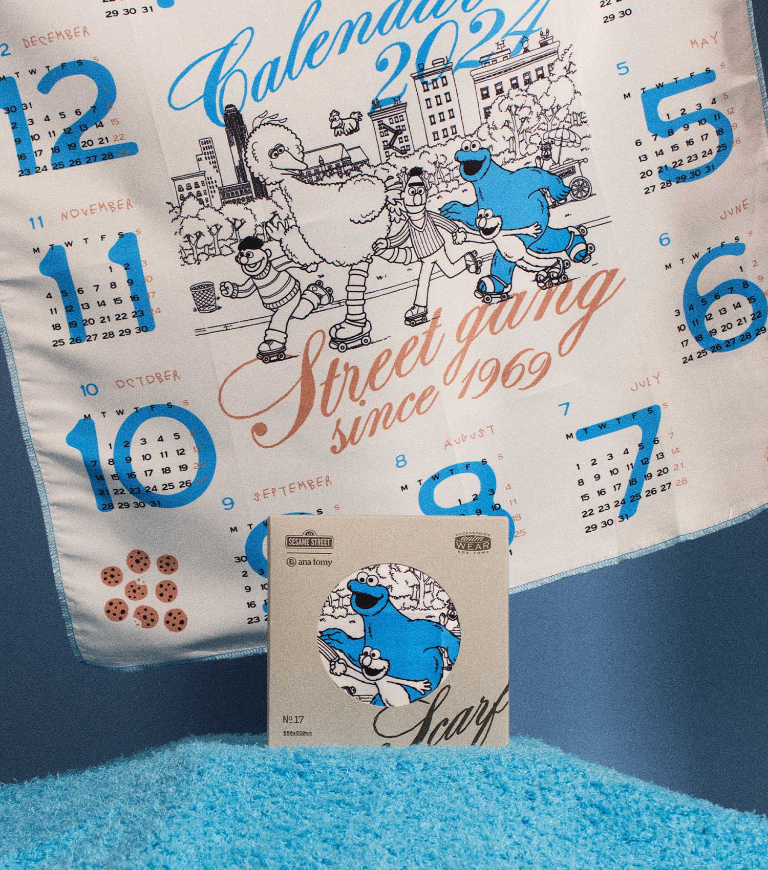 Sesame Street™ Cookie Monster & Gang—Scarf - Image 7