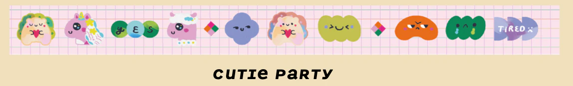Cutie Party Washi Tape