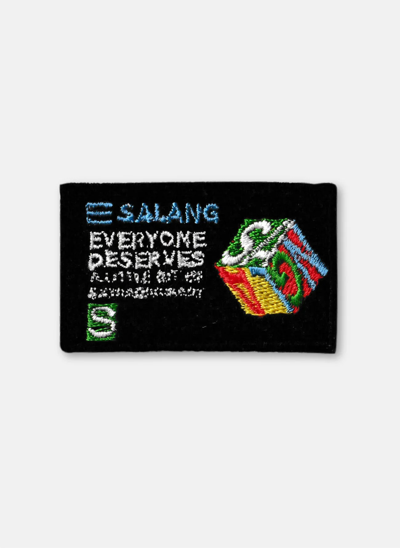 Crayon Iron on patch