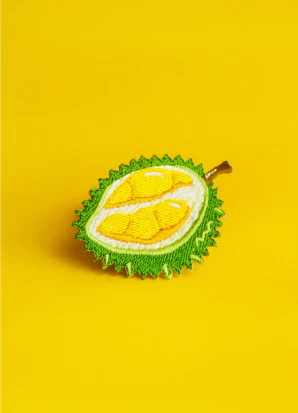 Durian Iron-On Patch