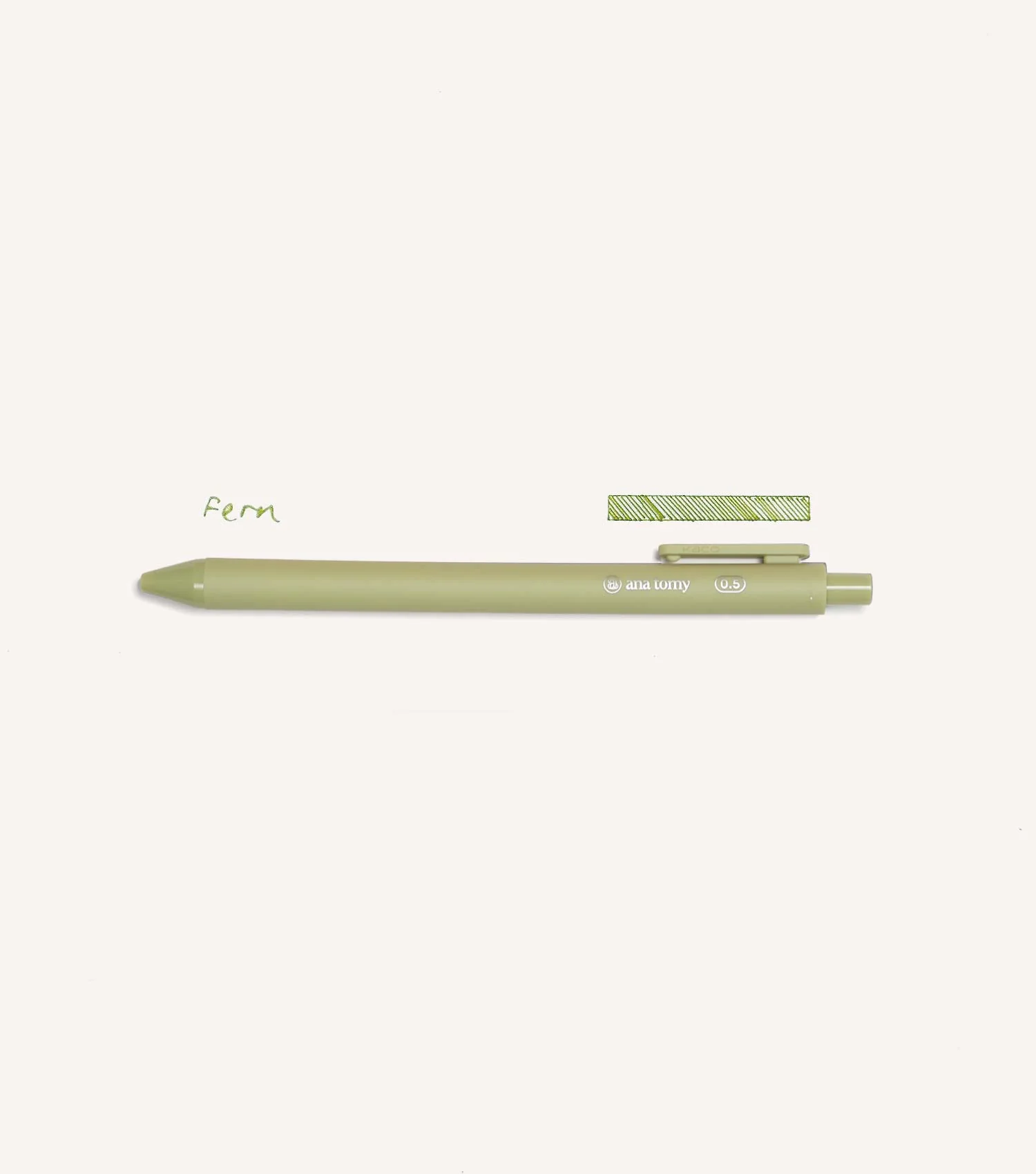 Gel Ink Pen—0.5mm Fern - Image 2