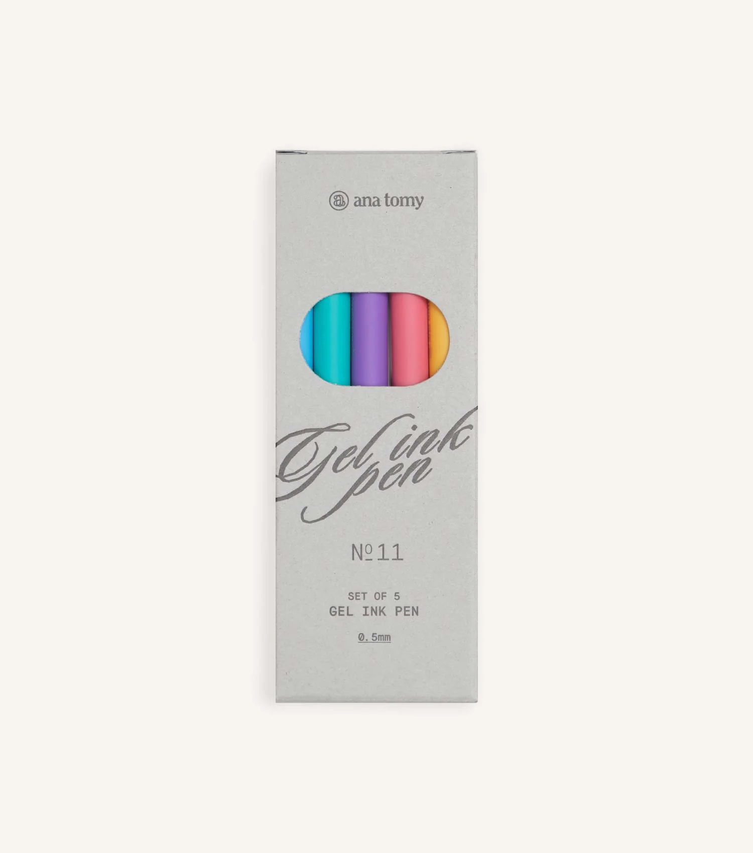 Gel Ink Pen—0.5mm Majestic Set (Pack of 5) - Image 4