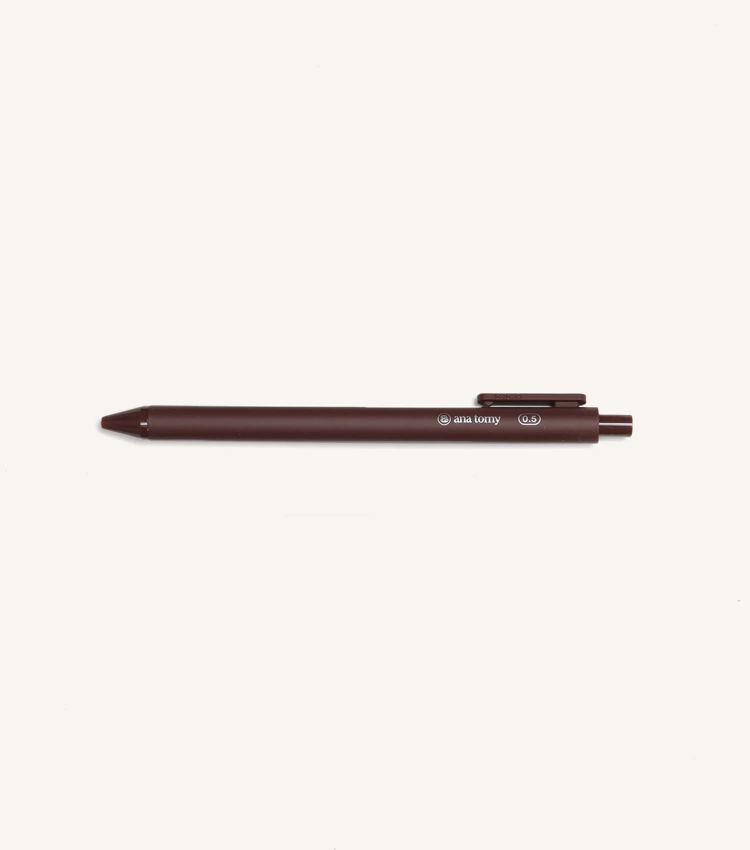 Gel Ink Pen—0.5mm Walnut Brown