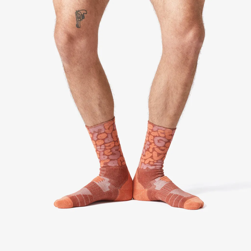 Goodness, Me Performance Crew Socks Autumn Embrace