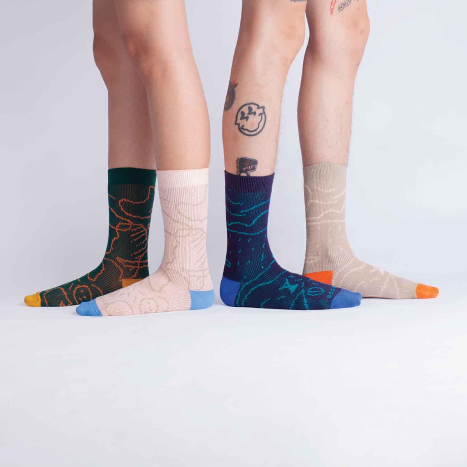 Goodpair Socks Gift Set: Luna Island (4 in 1) - Image 3