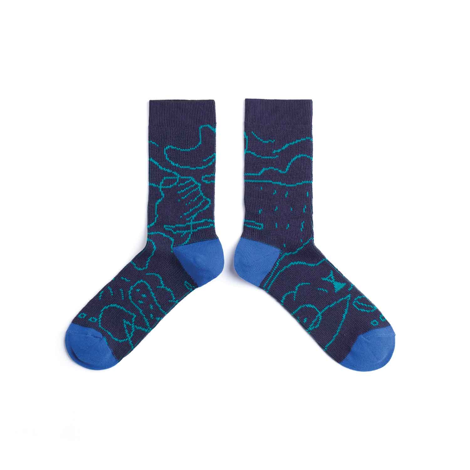 Goodpair Socks Luna Island : Double Cylinder Socks - Image 9