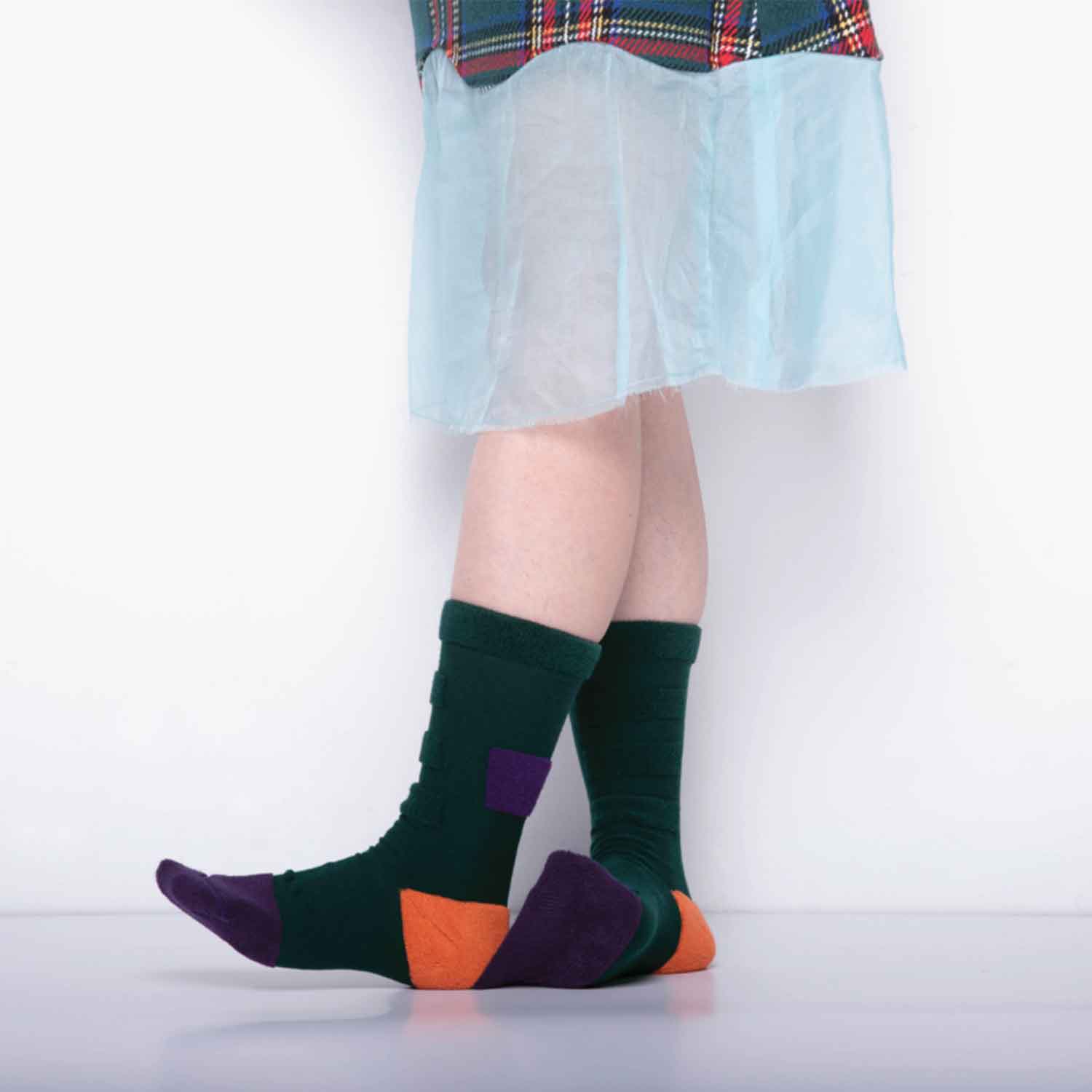 Goodpair Socks My Inner Beauty : MINDA | Reversible Patterned Socks - Image 4