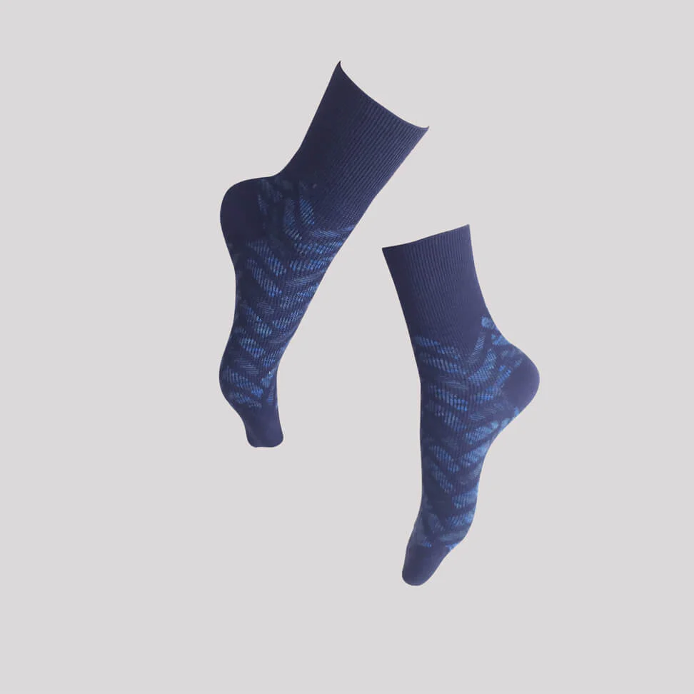 Goodpair Socks Seven Sunday : Double Cylinder Crew Socks - Image 3