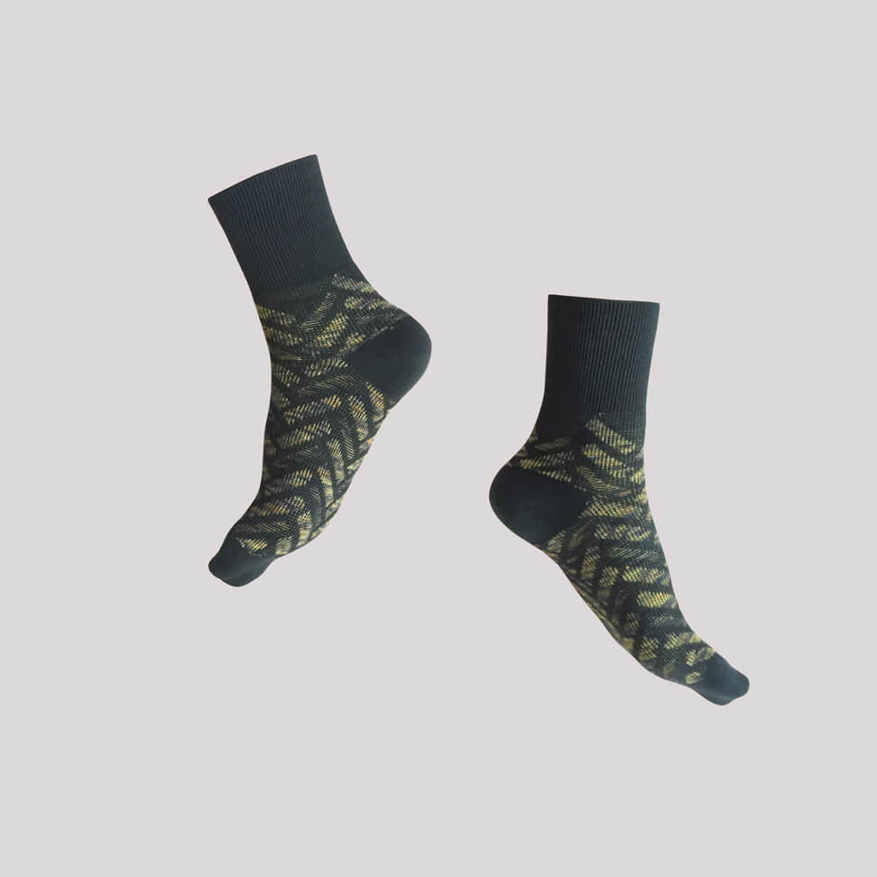 Goodpair Socks Seven Sunday : Double Cylinder Crew Socks - Image 4