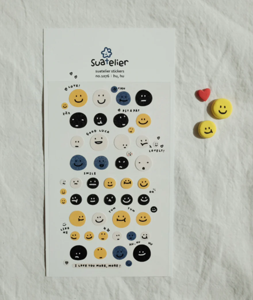 Hu Hu Sticker
