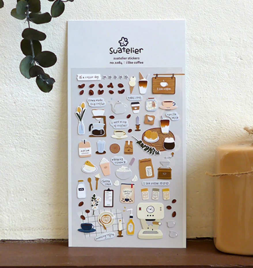 I Like Coffee Sticker