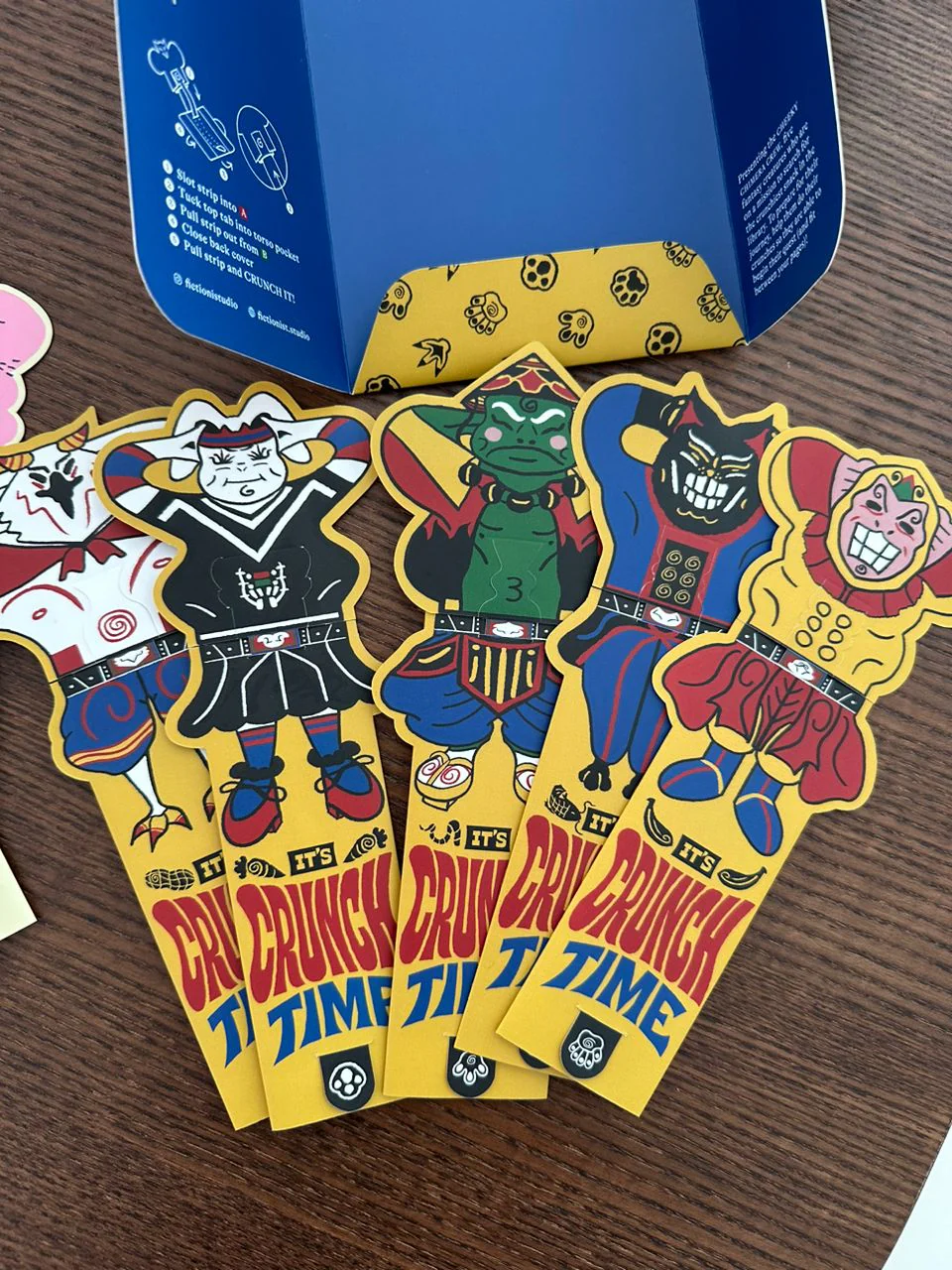 It's Crunch Time 2 (Set of 5 Bookmark) Fictionist