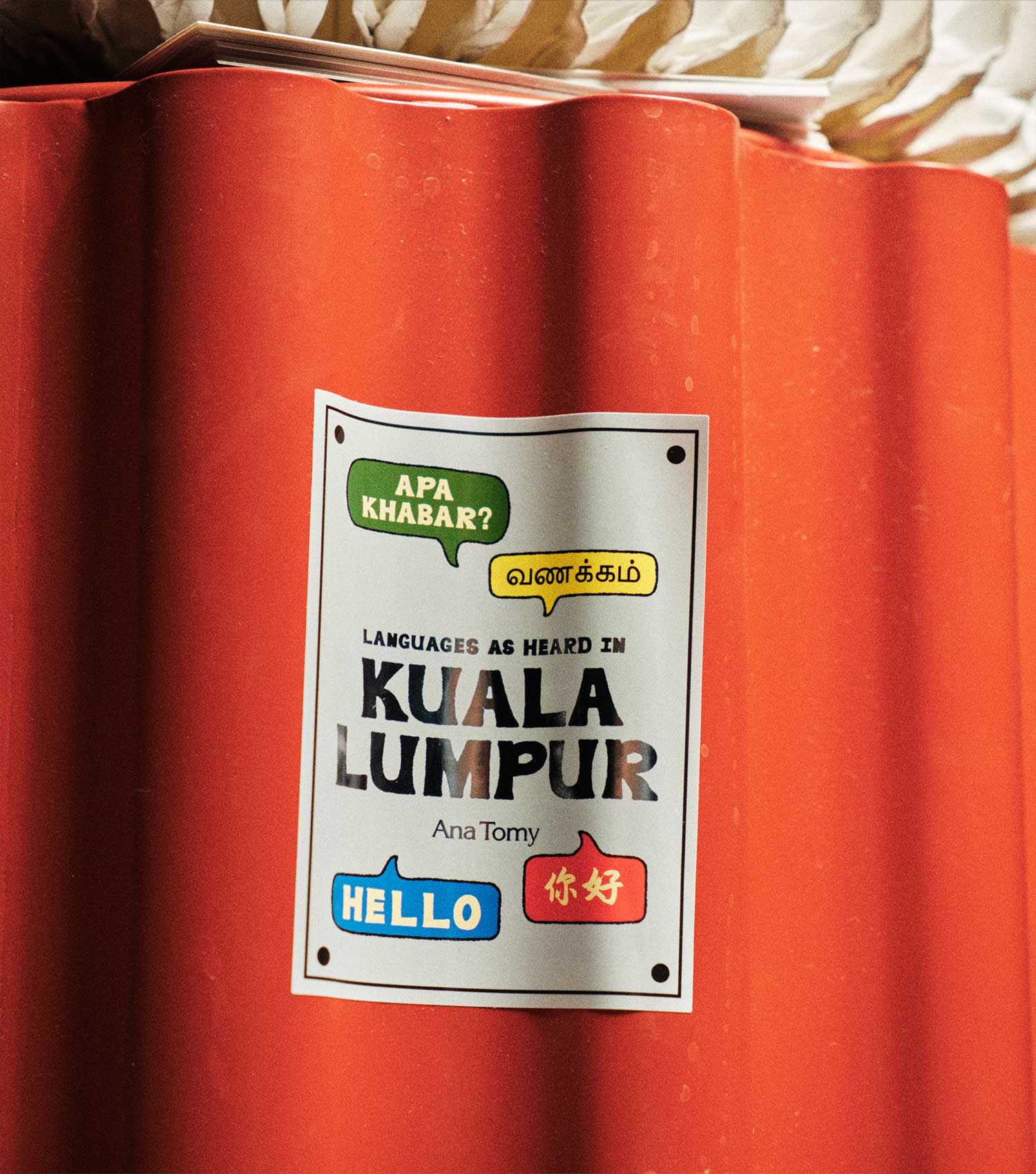 KL Capsule 'Languages As Heard In KL'—Sticker - Image 3