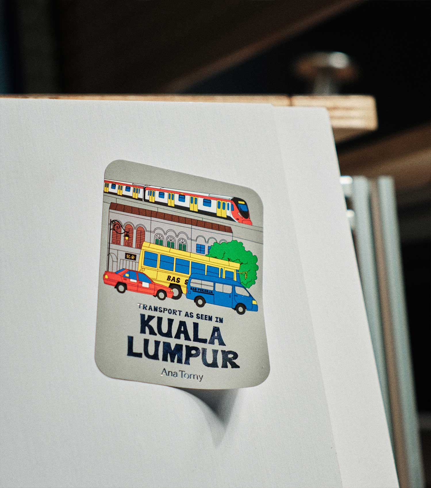 KL Capsule 'Transport As Seen In KL'—Sticker - Image 3
