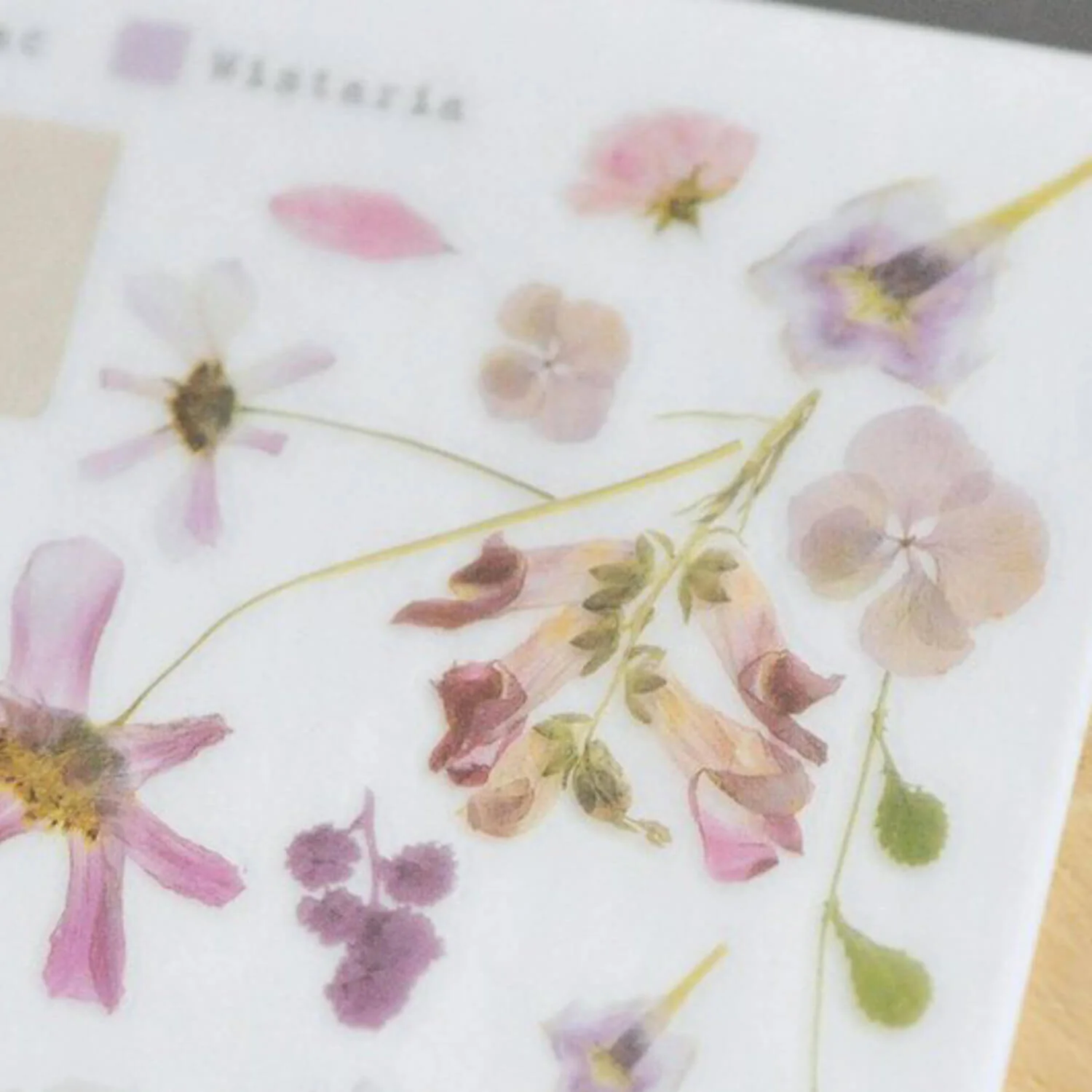 MU Craft: Print-On Sticker (Pressed Yellow Flower) - Image 6