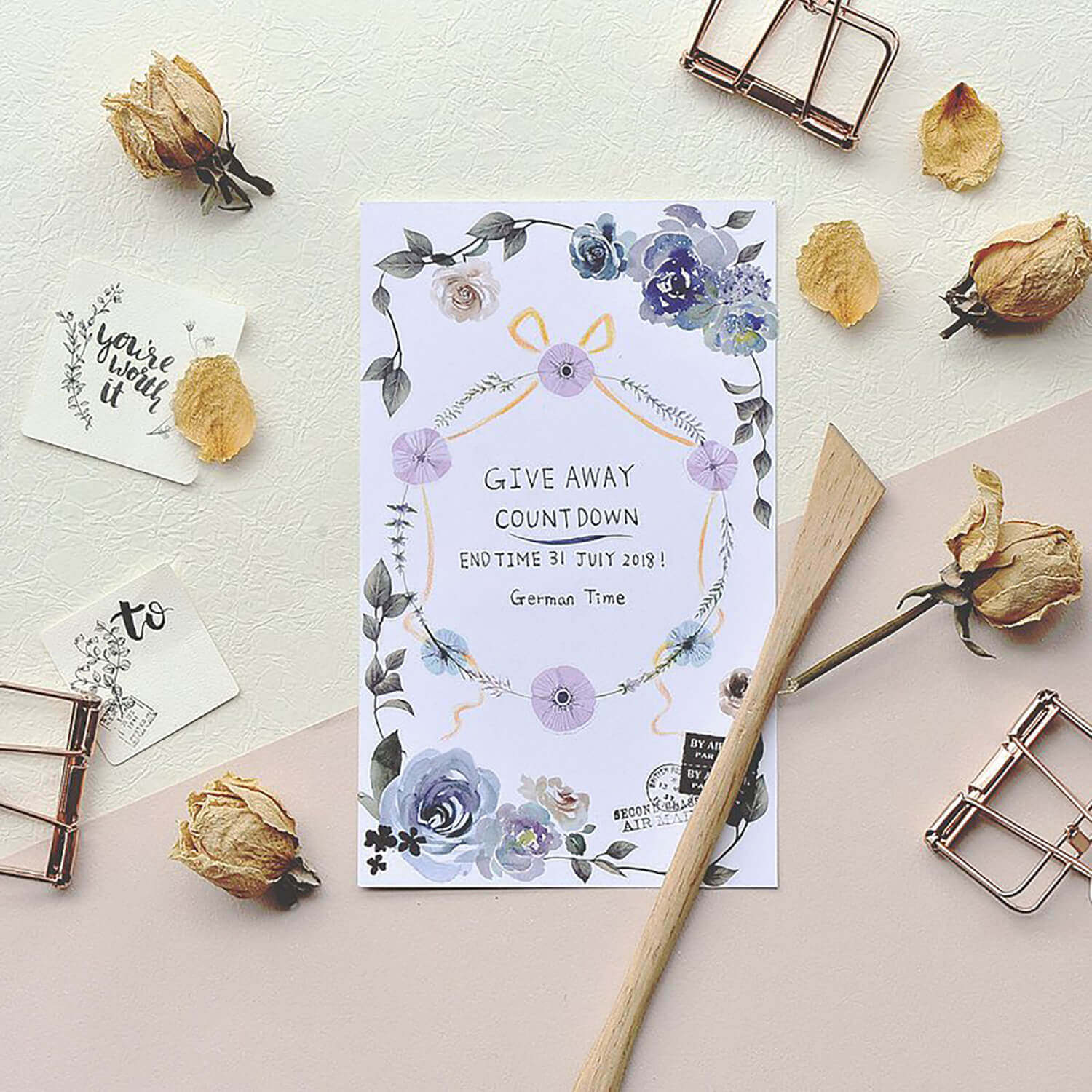 MU Craft: Print-On Sticker (Summer Flower) - Image 6