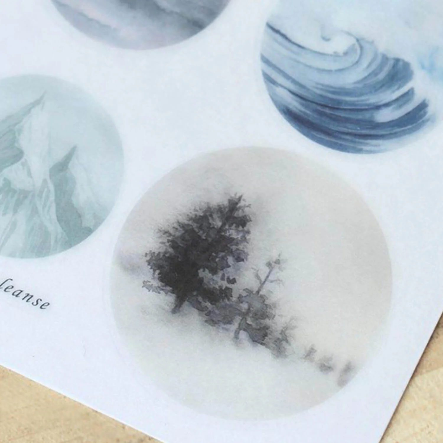 MU Craft: Print-On Sticker (Watercolour Scenery) - Image 6