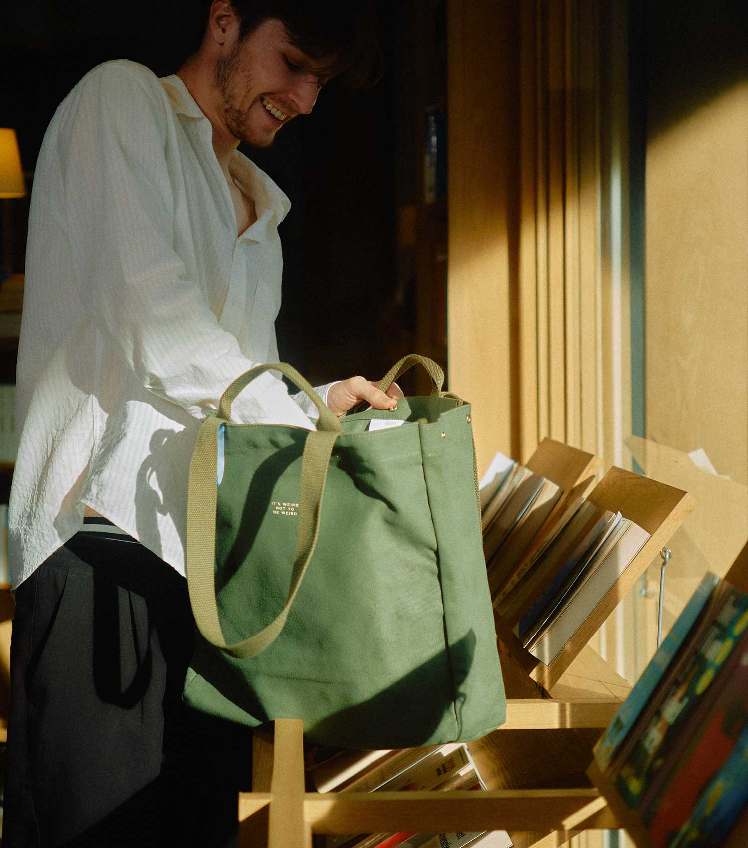 Olive—Library Tote - Image 7