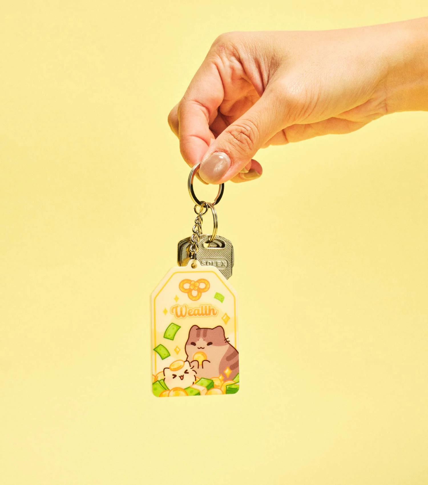 Omamori 'I’m Pawsperity'—Keyring - Image 4