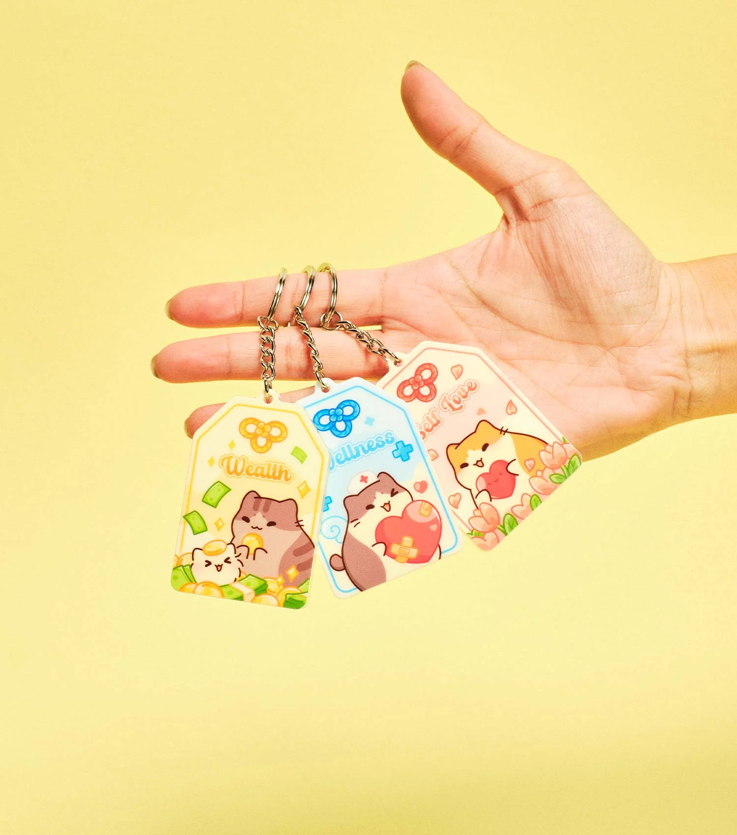 Omamori 'I’m Pawsperity'—Keyring - Image 3