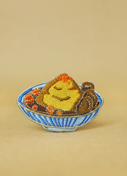 Omu Rice Iron-On Patch