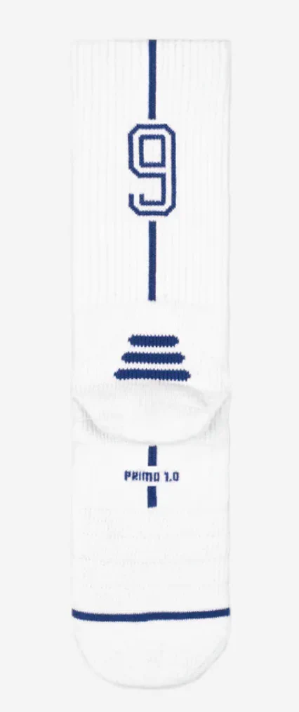 PRIMO Performance Crew Socks White (9)