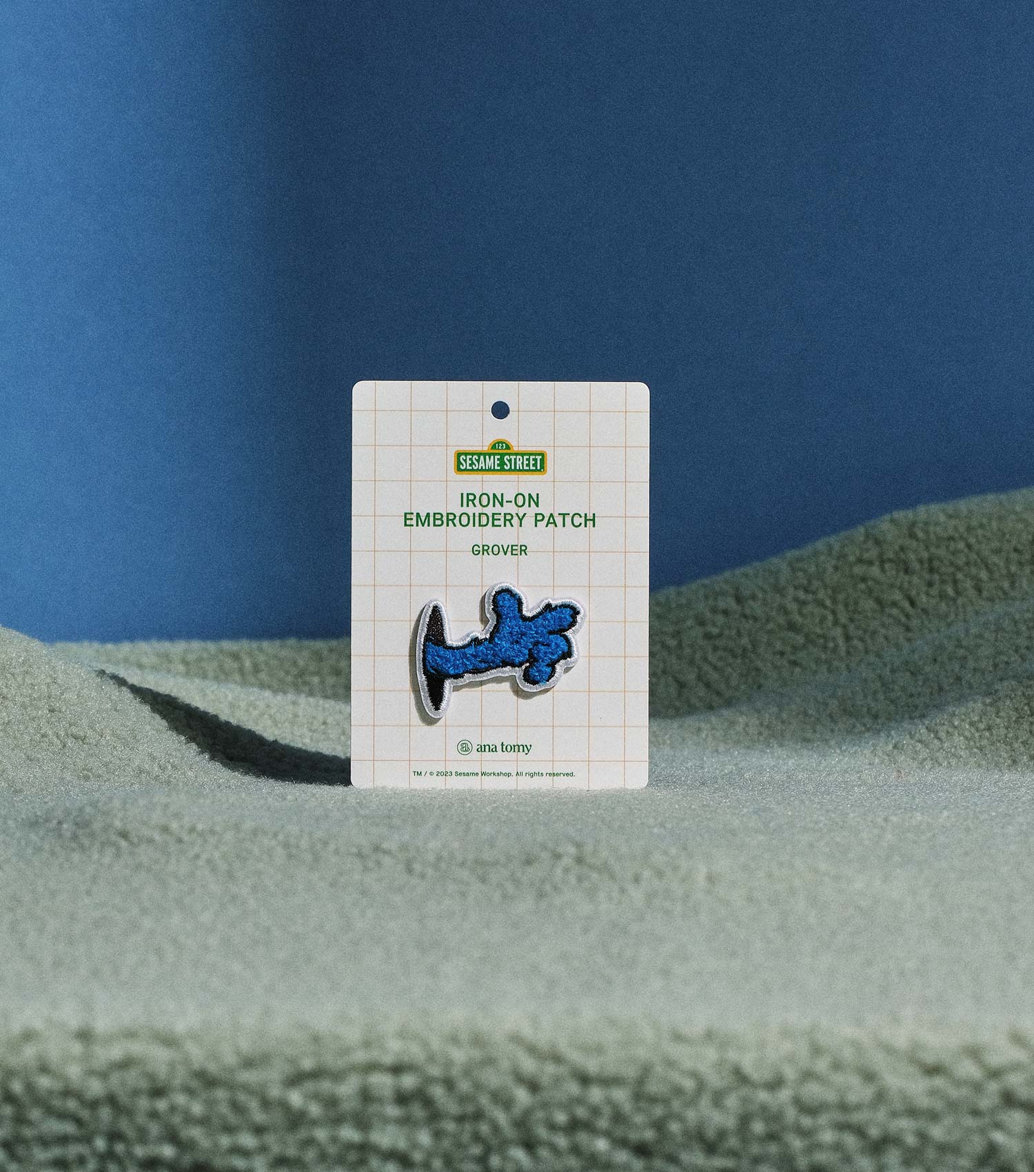 Sesame Street™ Grover Hand—Iron On Patch - Image 3