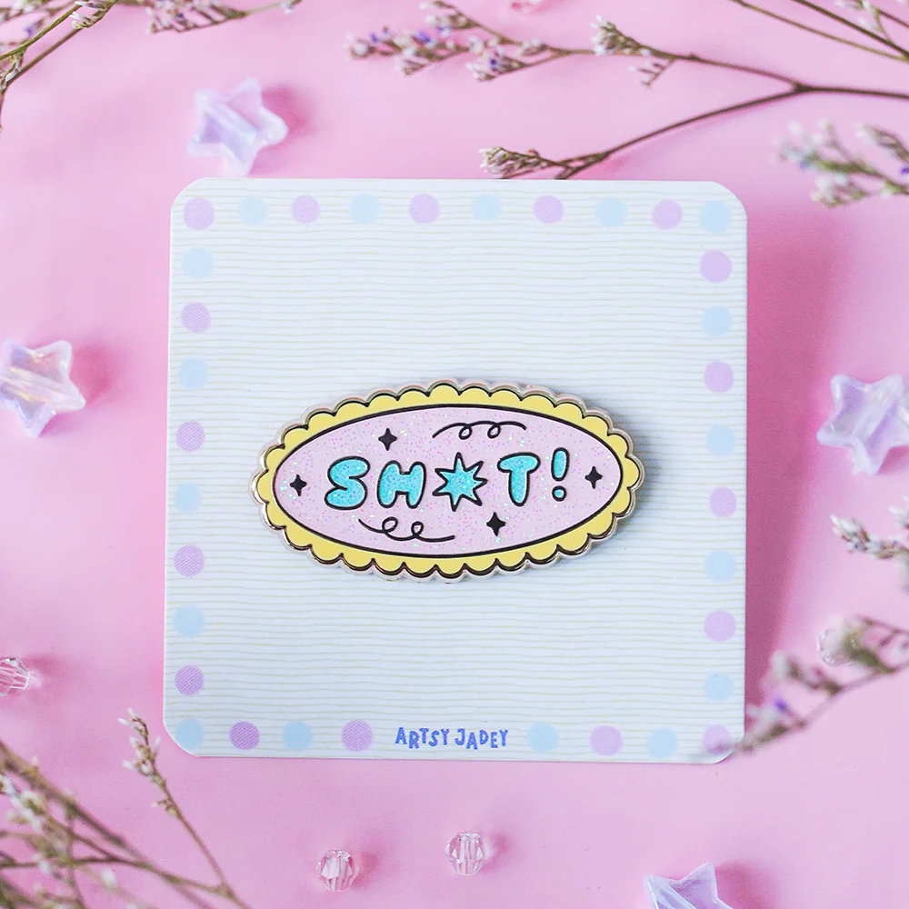 Shit Enamel Pin