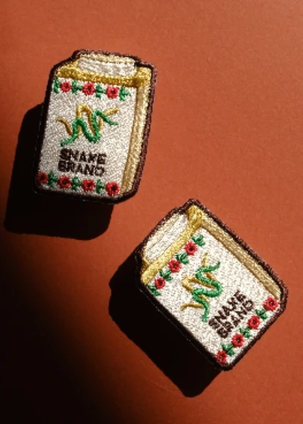Snake Brand Iron-On Patch