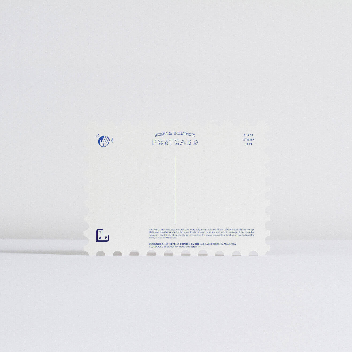 Stamp Postcard—Kopitiam - Image 2