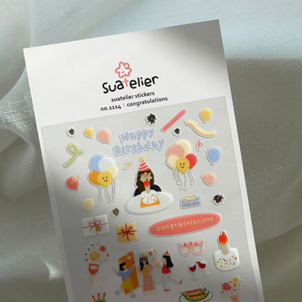 Suatelier Sticker: Congratulations - Image 2