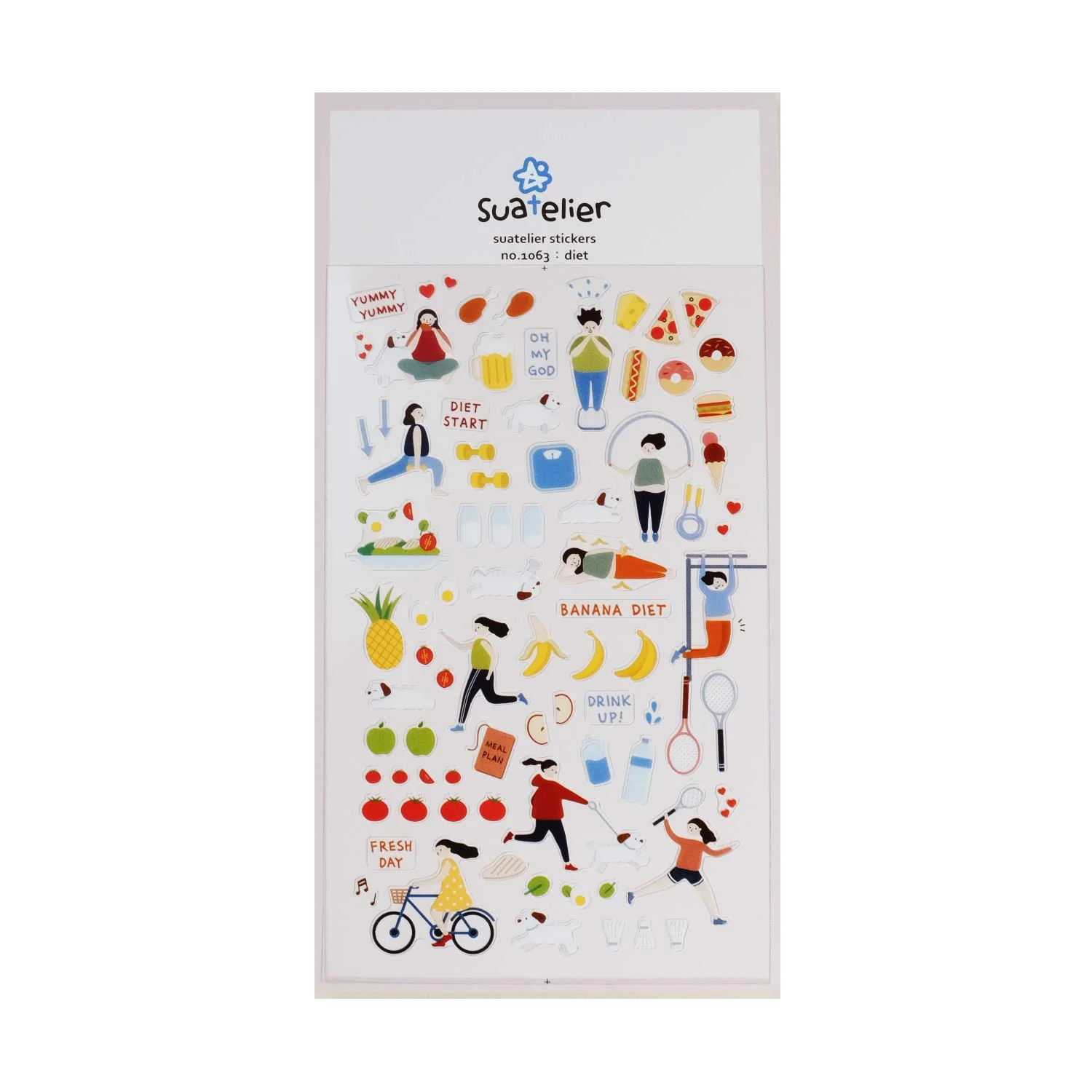 Suatelier Sticker: Diet