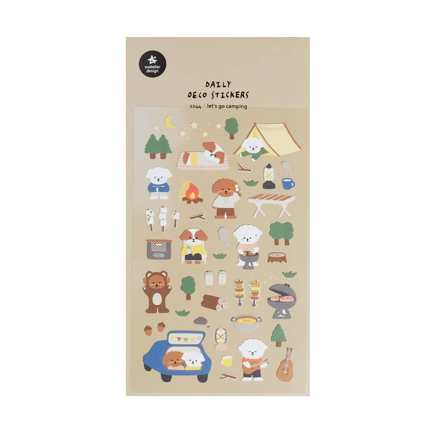 Suatelier Sticker: Let's Go Camping