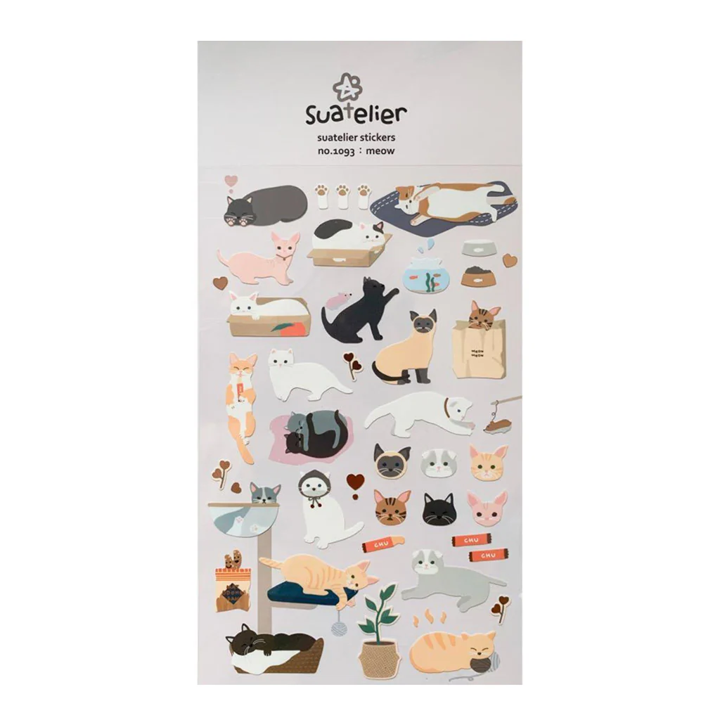 Suatelier Sticker: Meow