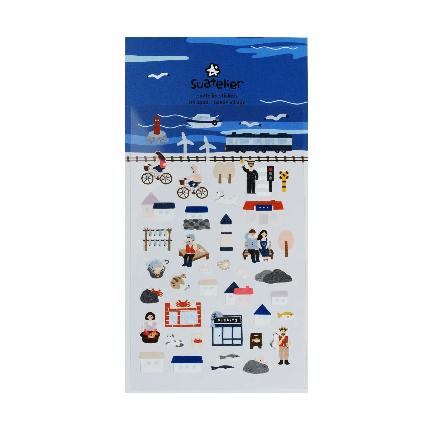 Suatelier Sticker: Ocean Village