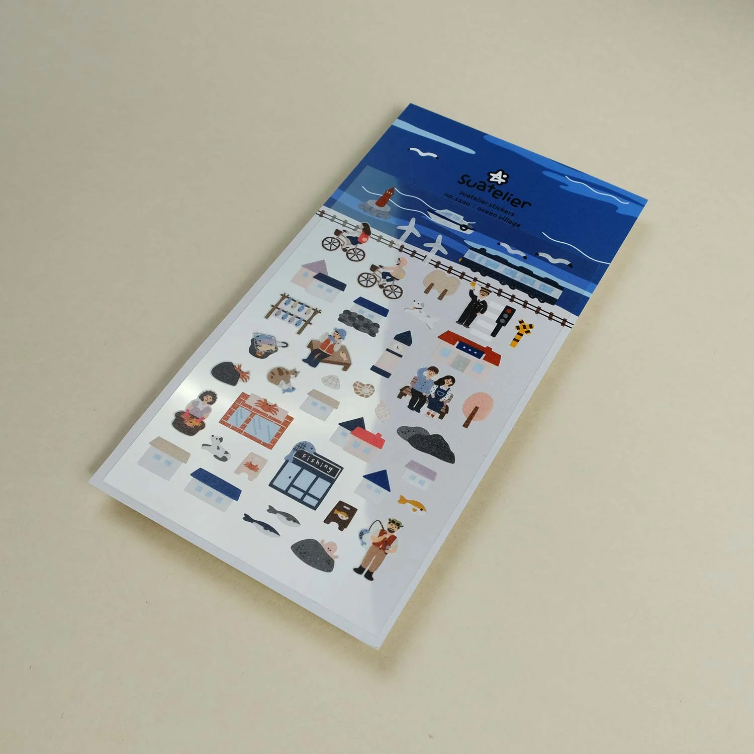 Suatelier Sticker: Ocean Village - Image 2
