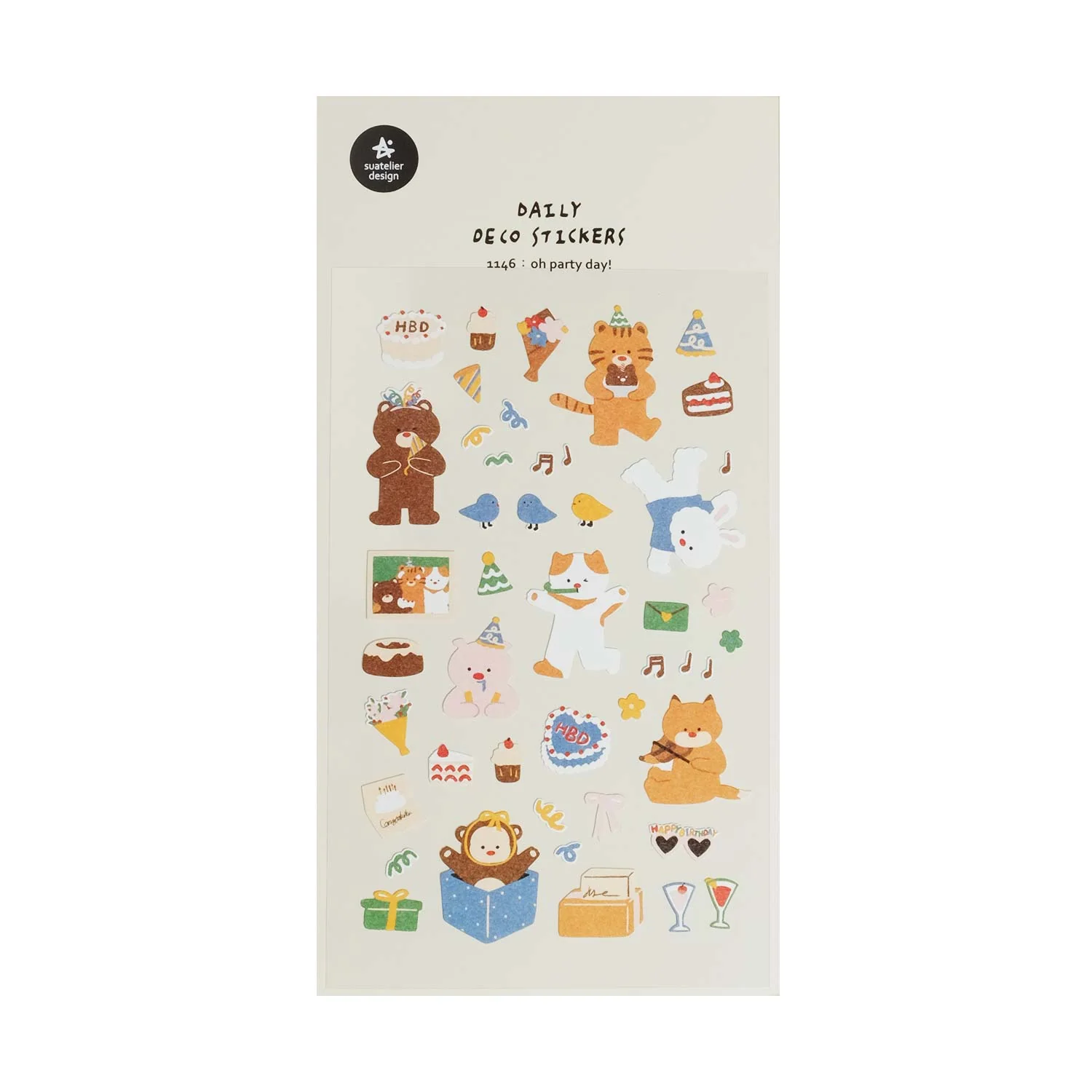 Suatelier Sticker: Oh Party Day!