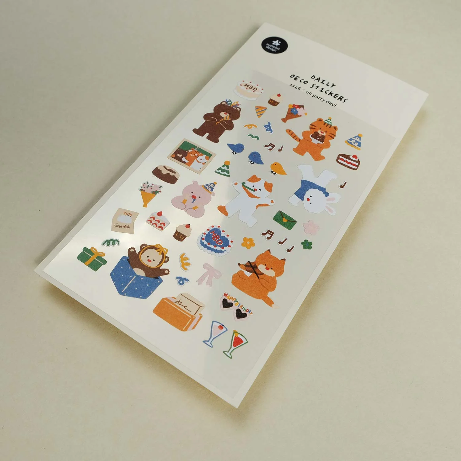 Suatelier Sticker: Oh Party Day! - Image 2