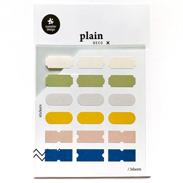 Suatelier Sticker: Plain 58