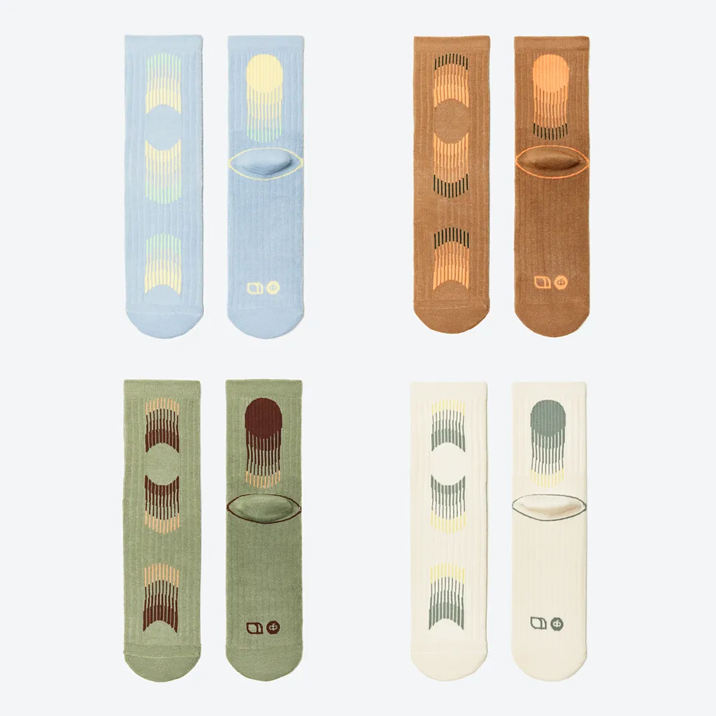 Sun Day Performance Crew Socks