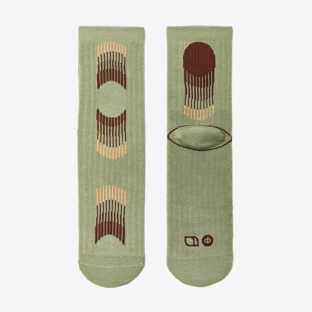 Sun Day Performance Crew Socks - Image 4