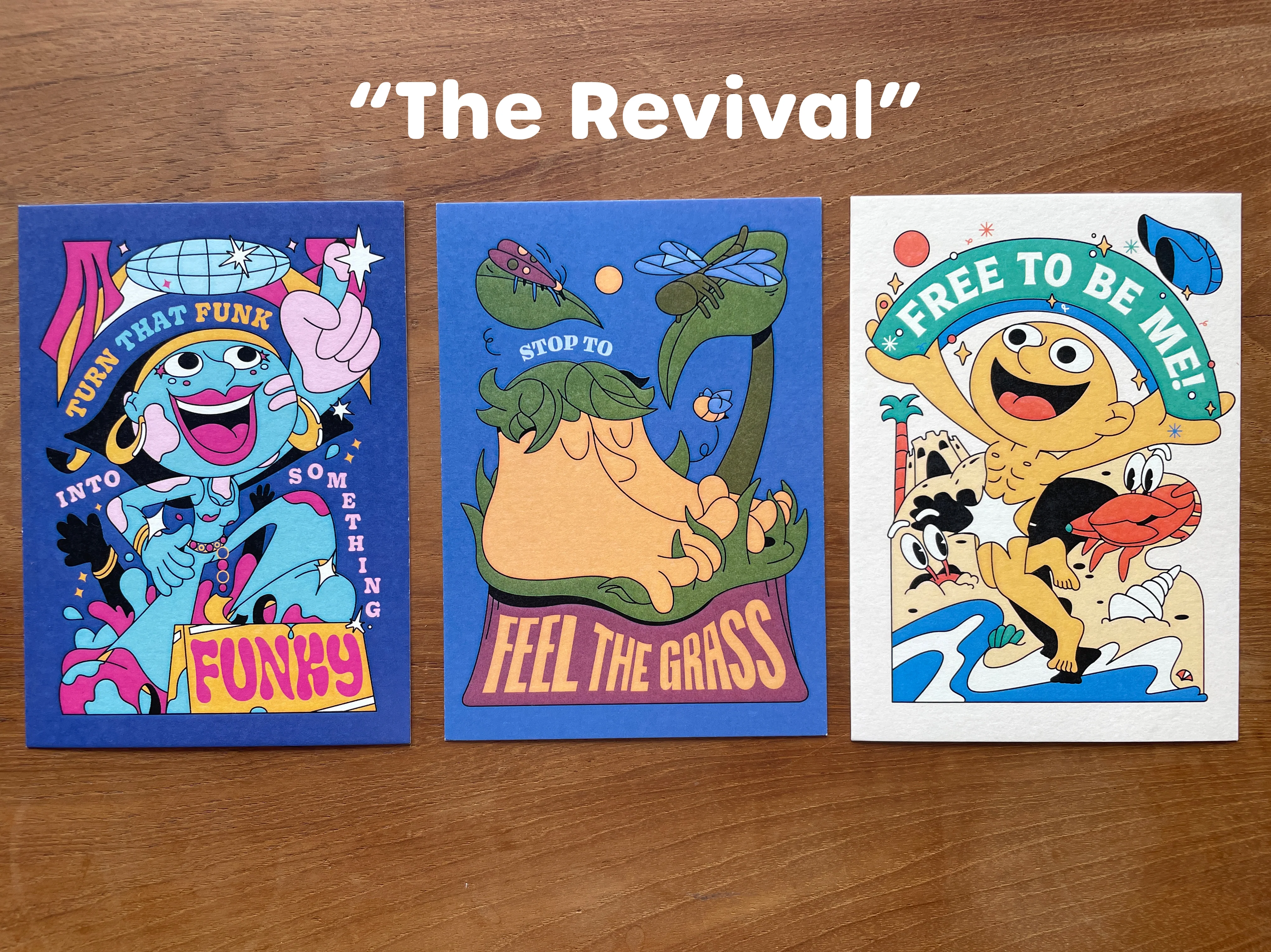 The Revival Postcards