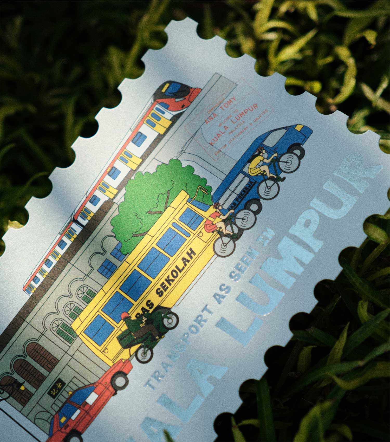 Transport As Seen In KL—Postcard - Image 3